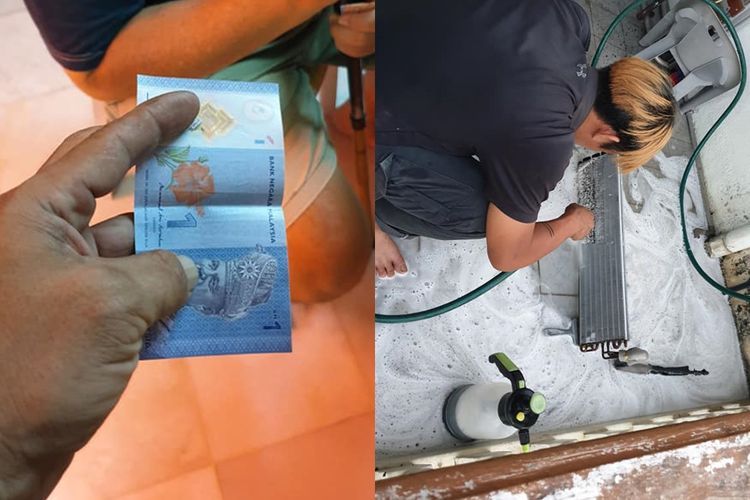 Kisah Teknisi Bantu Perbaiki AC & Atap Bocor Pria Tua, Tetap Ikhlas Meski Dibayar Rp3 Ribu