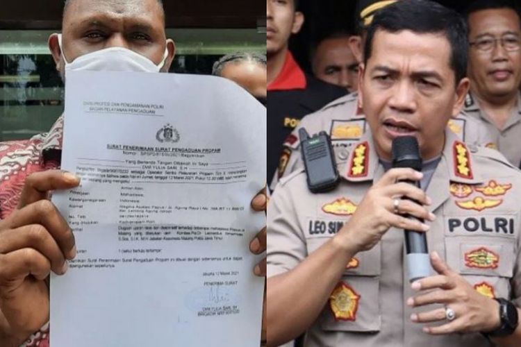 Menegangkan! Buntut 'Tembak' dan 'Darah Halal', Mahasiswa Papua Laporkan Kapolres Malang