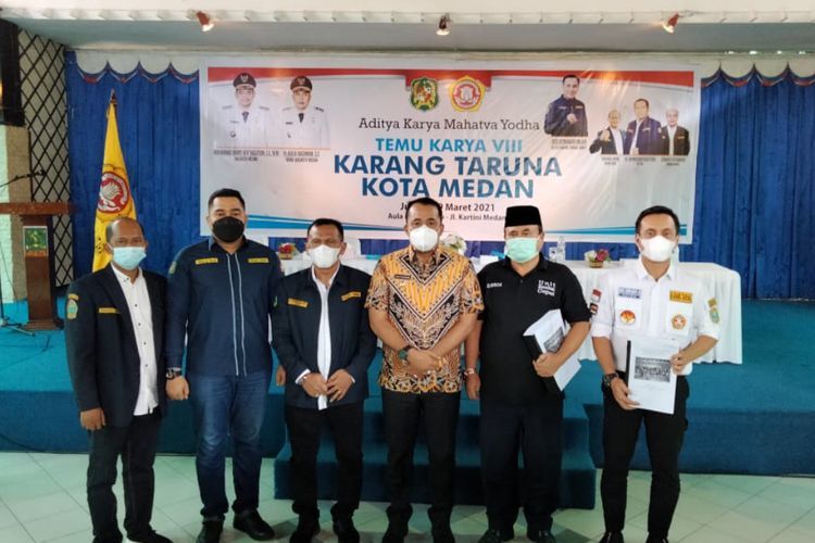 Yopie Batubara Terpilih Secara Aklamasi Pimpin Karang Taruna Kota Medan 5 Tahun Kedepan