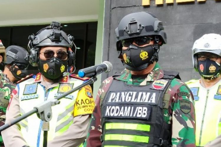Jelang Bulan Suci Ramadhan, Kodam I/BB dan Polda Sumut Gelar Patroli Skala Besar