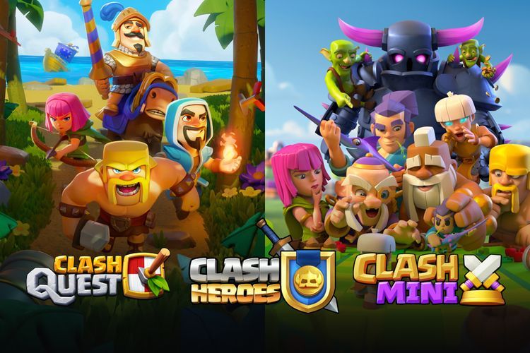 Supercell Umumkan 3 Game Barunya dari Universe Clash of Clans!