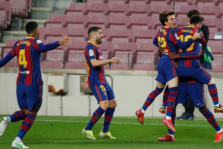 FOTO: Liga Spanyol, Barcelona Menang Tipis 1-0 Atas Real Valladolid