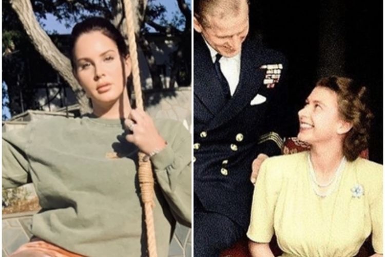 Lana Del Rey Dihujat Usai Unggah Foto Pangeran Philip dan Ratu Elizabeth II 