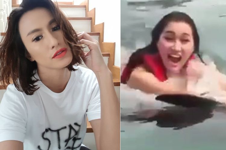 Davina Veronica Kecam Aksi Lucinta Luna Renang Sama Lumba-lumba: Kejam, Tak Berpendidikan!