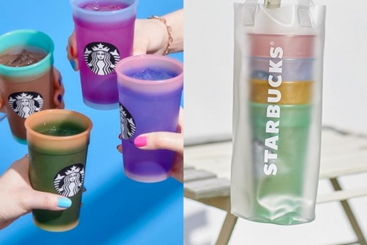 Starbucks Jepang Kampanyekan Cangkir yang Berubah Warna untuk Promosikan Keberagaman