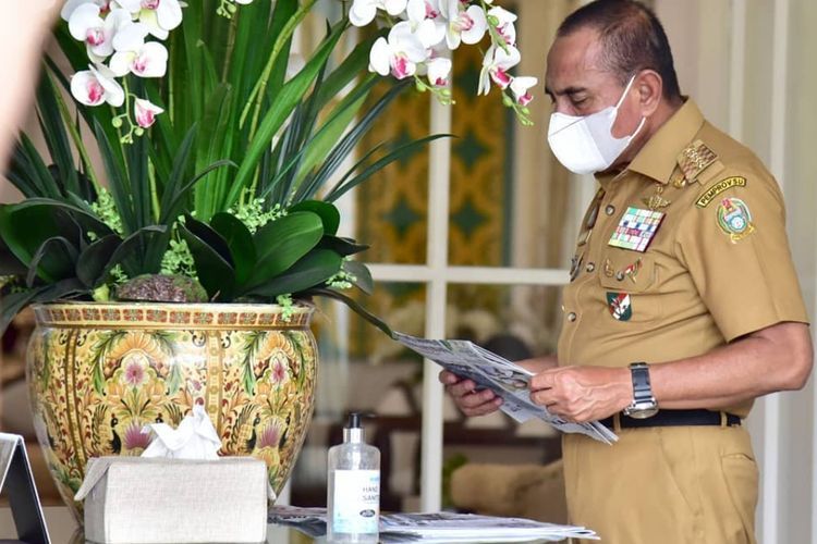 Menghargai Karya Jurnalistik, Gubsu Edy Sebut Baca Koran Sama dengan Baca Zaman