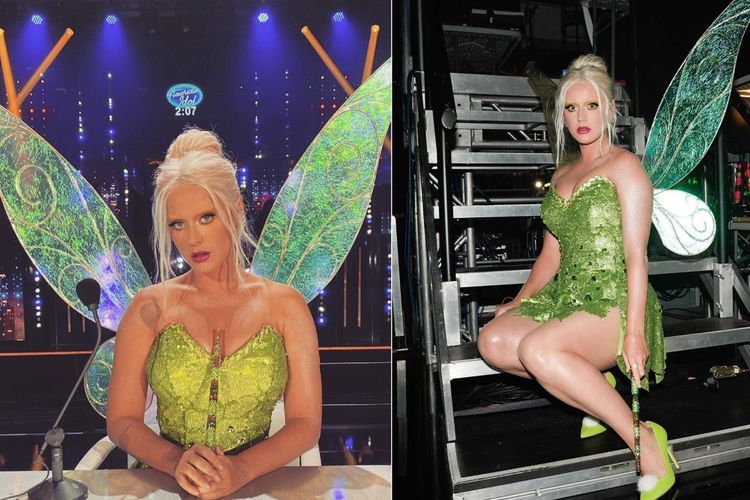 Jadi Juri American Idol, Katy Perry Tampil Memukau dengan Kostum Tinker Bell  