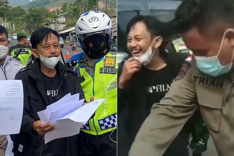Viral Potret Epy Kusnandar Senyum saat Disetop di Pos Penyekatan, Ini Kata Sang Istri