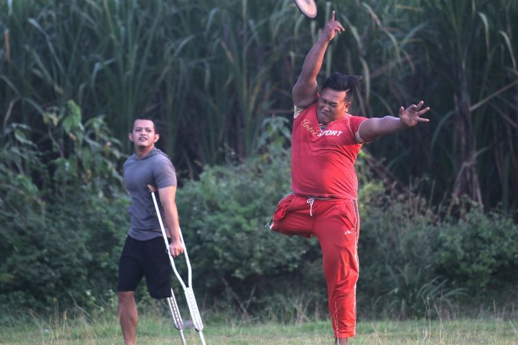 FOTO: Latihan Atlet Paralimpik Jatim