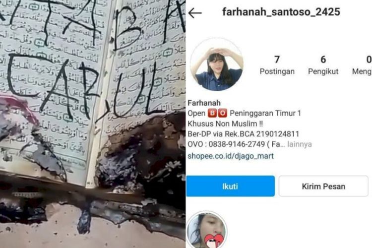 Kasus Bakar-Coret Al-Quran di Jaksel, Pemilik Akun Medsos Sudah Datangi Polisi