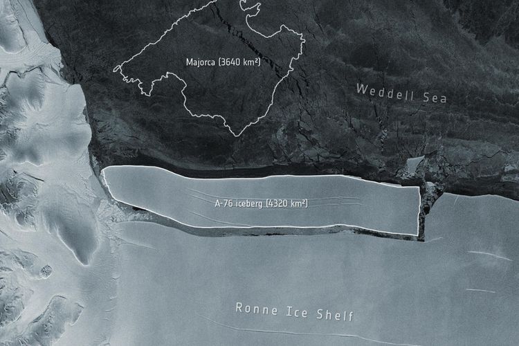 Gunung Es Sebesar Pulau Madura Pecah, Ini Dampaknya