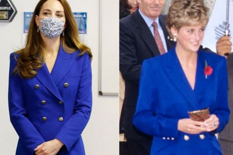 Tampil Bak Replika, Penampilan Kate Middleton Ingatkan Publik akan Sosok Putri Diana
