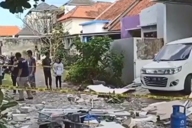 Mengerikan, Tabung Gas Meledak di Perumahan Puri Gading Bali, 2 Warga Prancis Jadi Korban