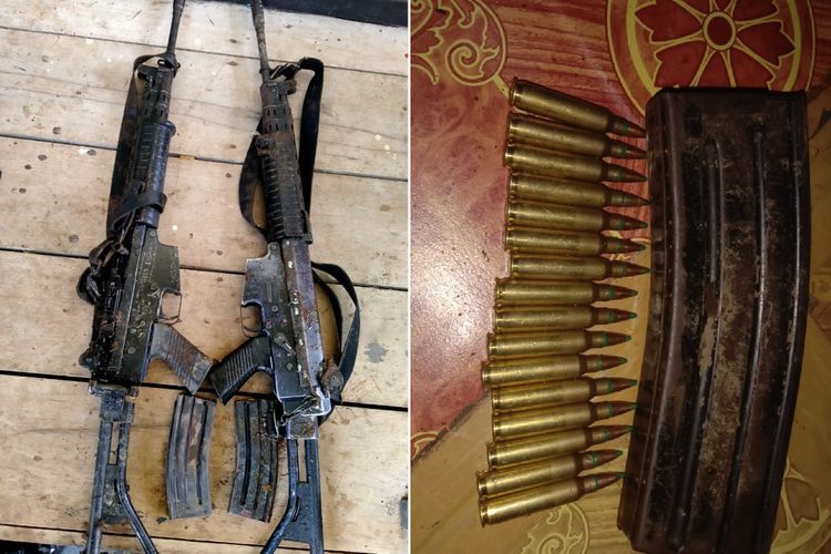Geledah Rumah Singgah KKB di Pegunungan Bintang Papua, 2 Senpi Laras Panjang Ditemukan