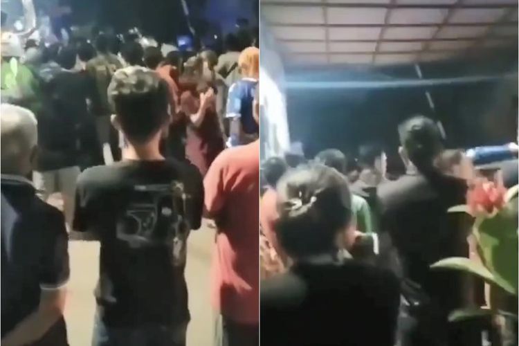 Geger, Warga di Bandung Ramai Berkerumun di Lokasi yang Diduga Terjadi Kasus Penusukan
