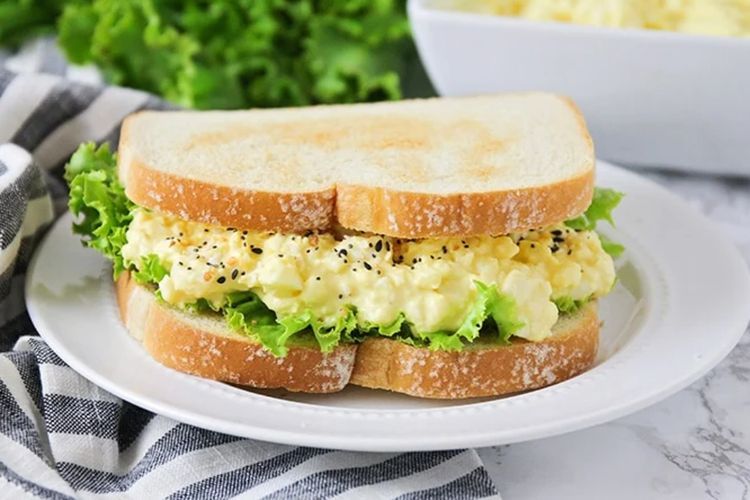 Resep Mudah Membuat Egg Salad Sandwich