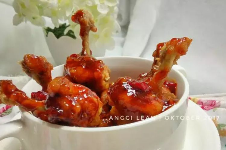 Begini Cara Mudah Membuat Ayam Goreng Lolipop