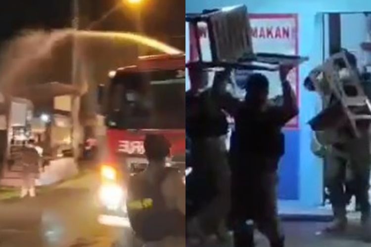 Satpol PP Semarang Lakukan Penertiban PPKM Darurat, Netizen Menyayangkan Hal Ini