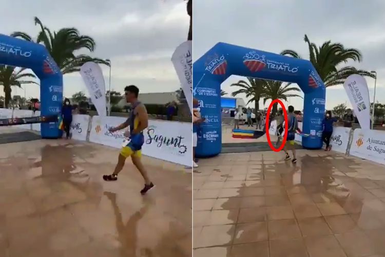 Nyaris Juara Lomba Lari, Pria Ini Kalah karena Terlalu Cepat Selebrasi, Malu Bukan Main