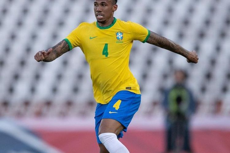 Cedera Lutut, Gabriel Magalhaes Menepi dari Skuad  Brazil untuk Olimpiade Tokyo
