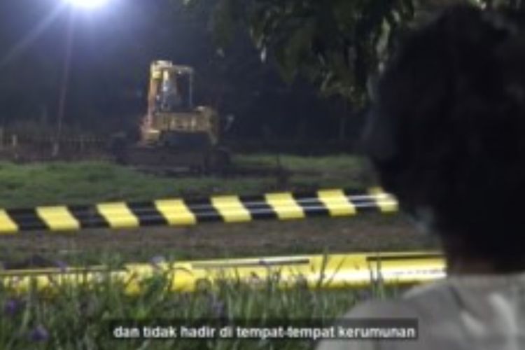 Tak Didenda, Pemkot Surabaya Bawa Pelanggar PPKM Darurat Tur ke Makam COVID-19