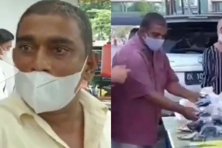 Masih Ingat Rakesh Pemilik Warkop Ribut dengan Petugas? Dia Bagi-bagi Makanan Gratis Lho