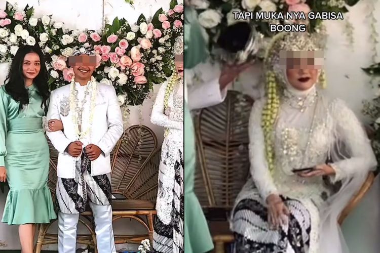 Izinkan Suami Foto Terakhir Bareng Mantan di Pelaminan, Muka Pengantin Tak Bisa Bohong