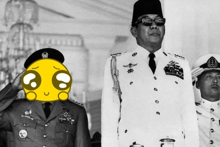 Viral Foto Soekarno Pimpin Upacara HUT RI Terakhir Kali, Netizen Salfok Sosok di Belakang