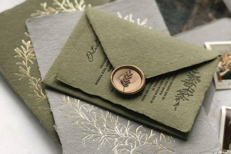 10 Contoh Undangan Pernikahan Desain Simple dan Elegan