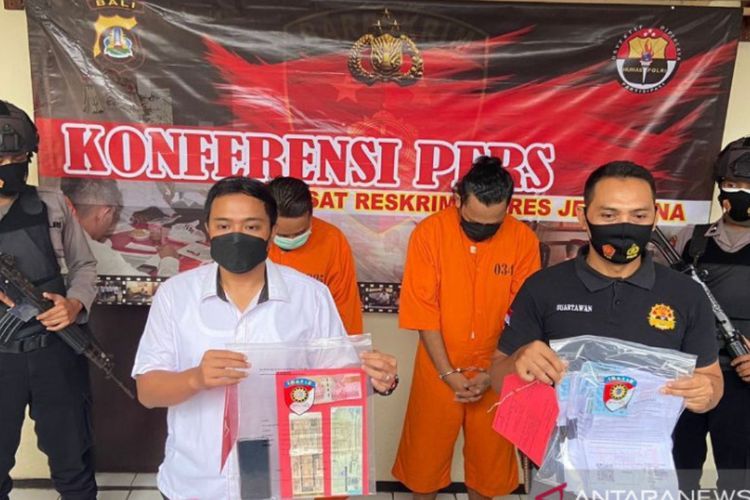 Polres Jembrana Bali Ungkap Pemalsuan Rapid Antigen Massal, Terancam 6 Tahun Penjara