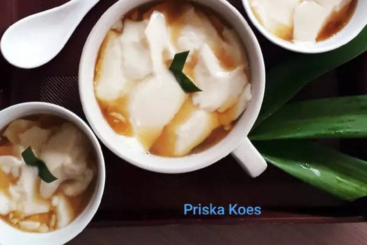 Bingung Mau Buat Apa Hari Ini? Buat Kembang Tahu Kurma Kuah Jahe Aja!