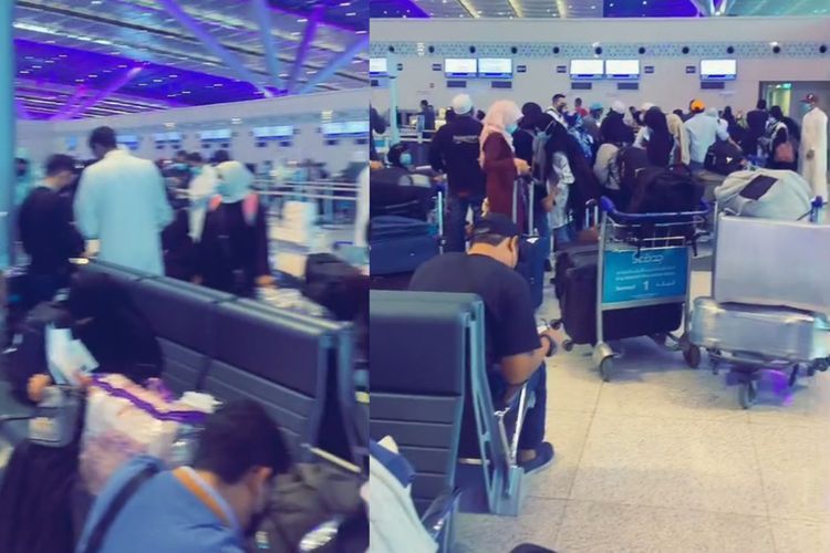 Viral TKI Arab Saudi Terlantar di Bandara Arab Saudi karena eHAC dan PeduliLindungi Error