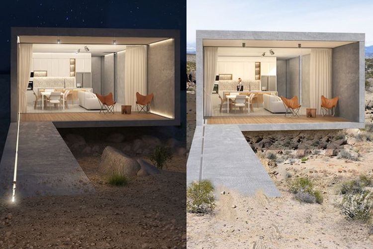 Rumah Terpencil di Tengah Gurun Mojave Ini Cuma Dijual Seharga Rp25 Miliar