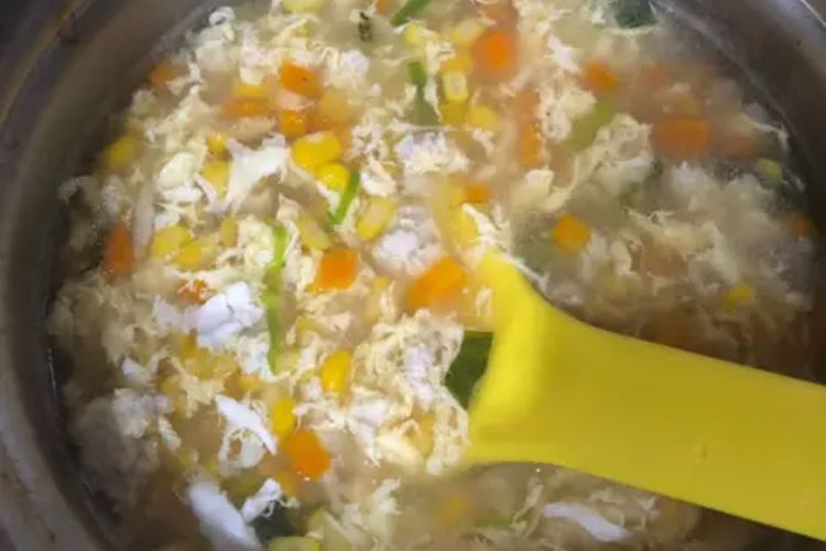 Resep Mudah Membuat Sup Jagung Telur
