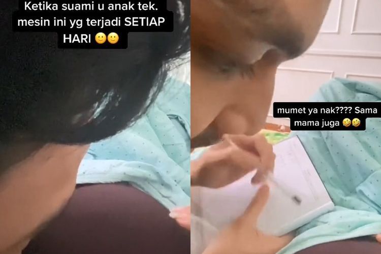 Pria Ini Ajari Anak Matematika Saat Masih Dikandungan:  Jawabnya Pakai Tendangan Ya