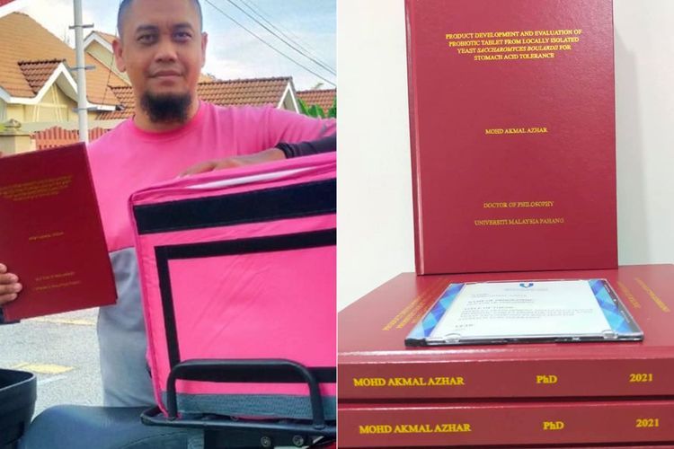 Kisah Pengantar Makanan Sukses Raih Gelar PhD dalam 4 Tahun, Ungkap Tantangan Terbesar