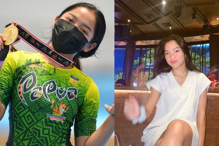 Pesona Dhinda Salsabila, Atlet Cantik 18 Tahun yang Raih Emas di PON Papua