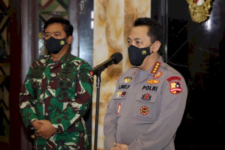 HUT ke-76 TNI, Kapolri: Sinergitas TNI-Polri Mutlak!