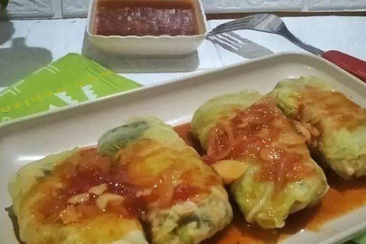 Tampilan dan Rasanya Menggugah Selera, Buat Roll Sawi Ayam Sendiri Yuk di Rumah