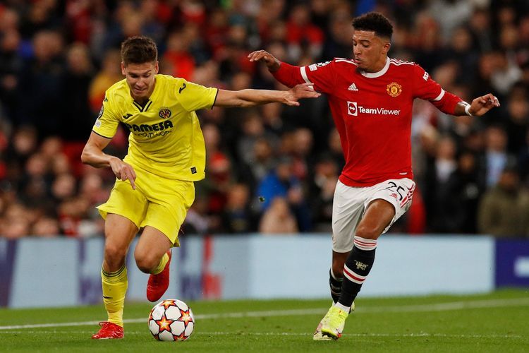 Luke Shaw Percaya Jadon Sancho Bakal Gemilang saat Manchester United Hadapi Leicester