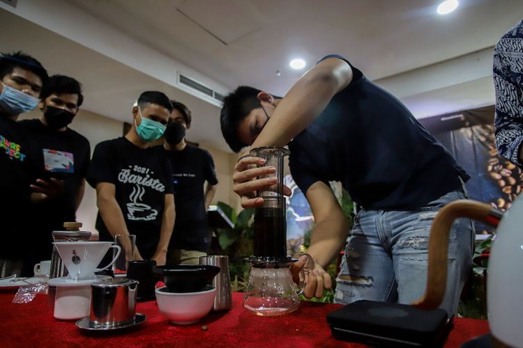 Pelatihan Barista di Batam, Berikut Foto-fotonya