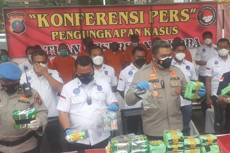 Terkuak Penyelundupan Sabu-sabu 23 Kg, Kapolrestabes Medan: 1 Unit Sejata Api Diamankan