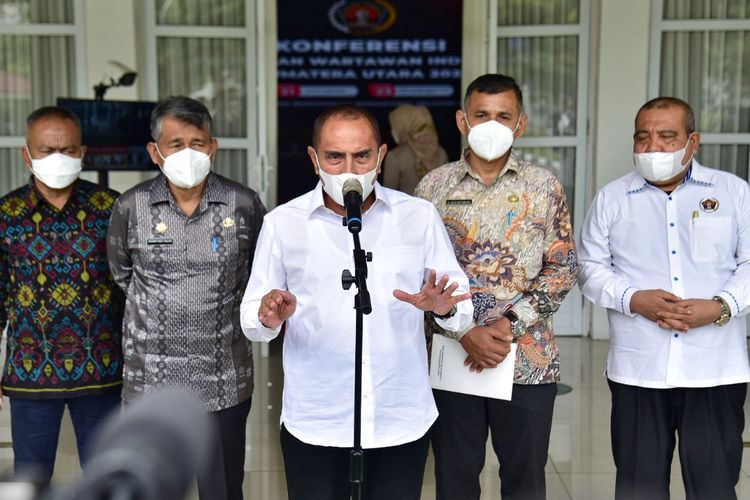 Konferensi PWI Sumut 2021, Gubsu Harapkan Ketua Dipilih Secara Objektif Tanpa Intervensi