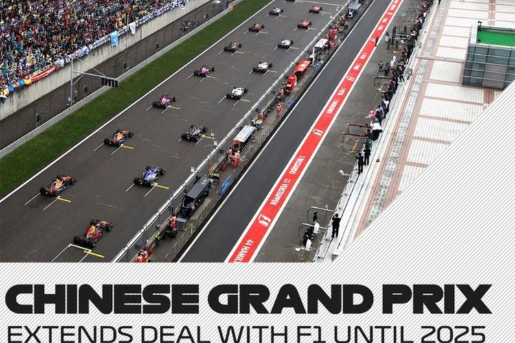 Formula 1 Perpanjang Kontrak Grand Prix China Hingga 2025