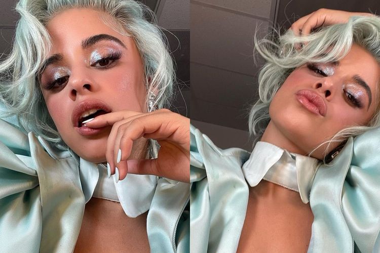 Mengintip Penampilan Baru dari Camila Cabello, Hadir dengan Rambut Warna Mint Green