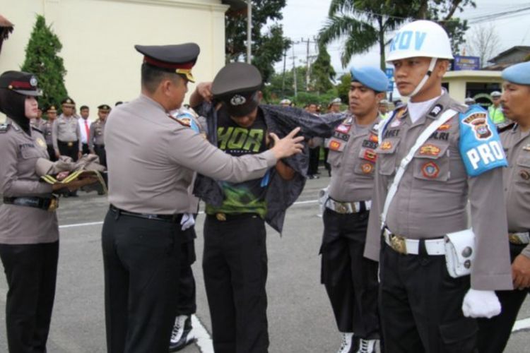 Desersi Hingga Terlibat Narkoba, 3 Anggota Polres Labuhanbatu Dipecat 