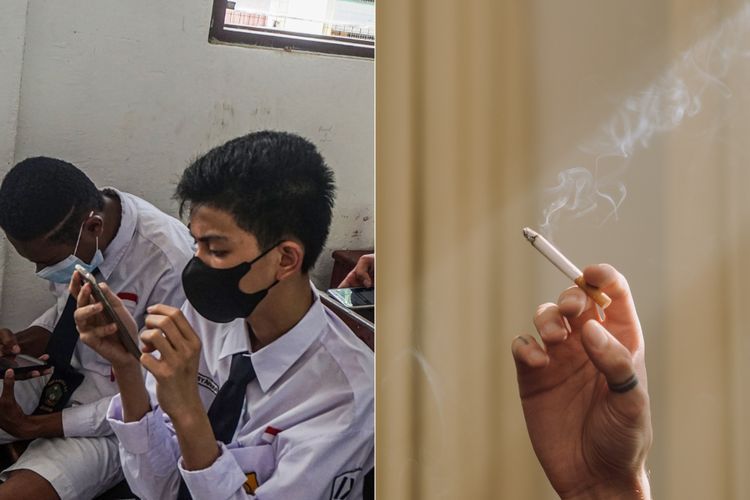 18,8 Persen Pelajar di Indonesia Adalah Perokok Aktif