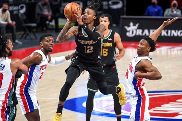 Memphis Grizzlies Gulung Oklahoma City Thunder, dengan Skor Telak