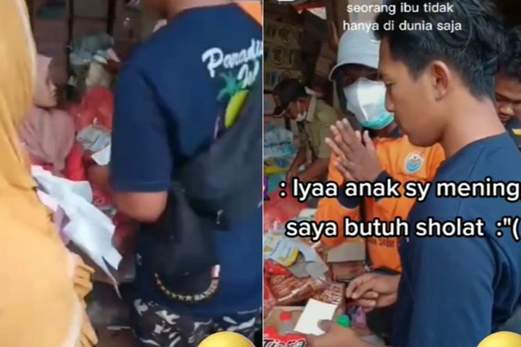 Video Haru Ibu Minta Mukena ke Relawan Semeru: Anak Saya Meninggal, Saya Butuh Salat