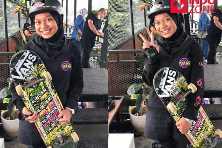 Prinsip Skater Berhijab Nyimas Bunga Cinta: Skateboard Hobiku, Hijab Kewajibanku